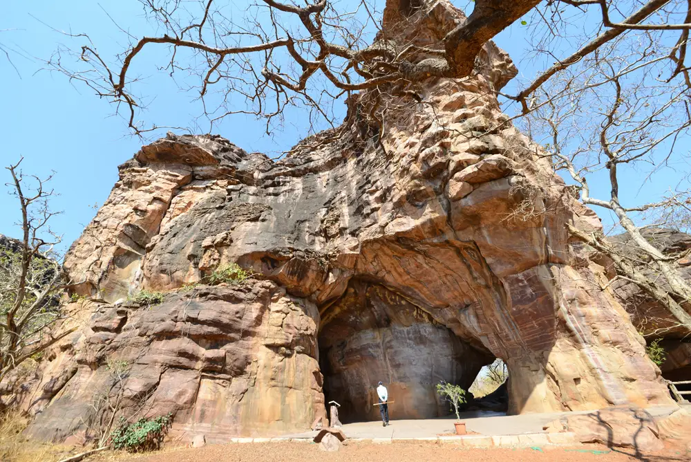 Bhimbetka Rock Shelters-Cave Image